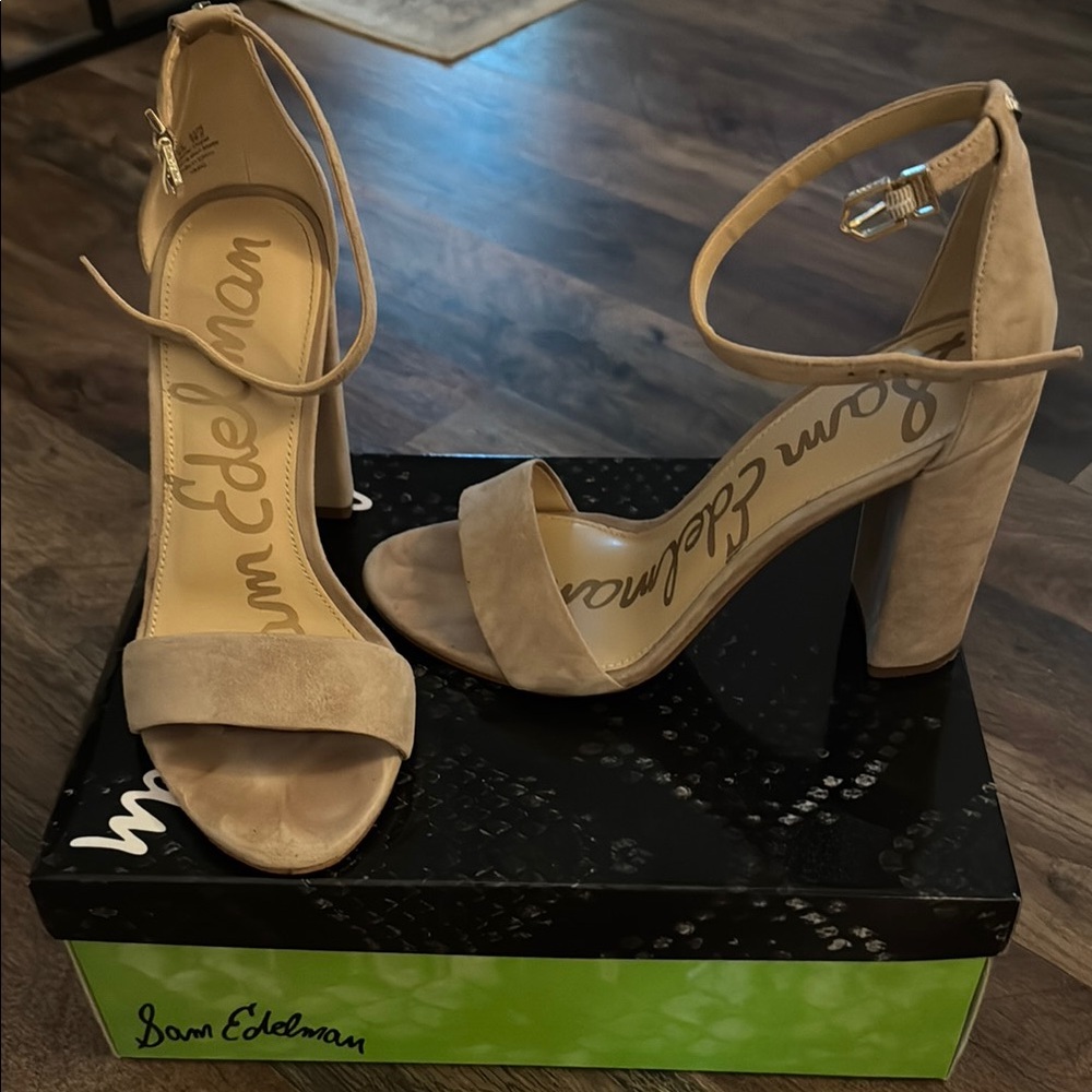 Sam Edelman Women's Tan Heeled Sandals